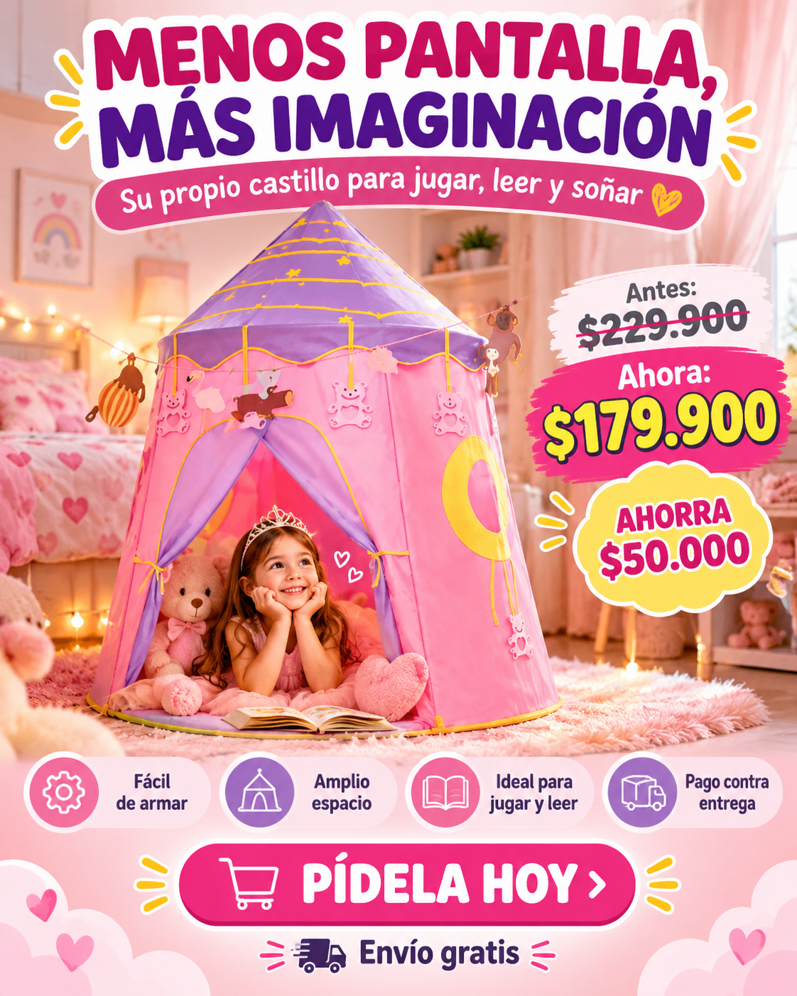 Castillo Infantil Princesa