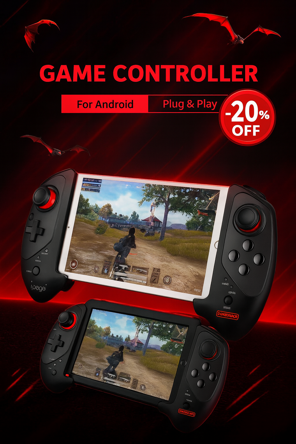 Control Joystick Inalámbrico Ipega Pg-9