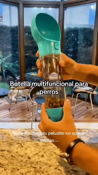 BOTELLA MULTIFUNCIONAL PARA MASCOTAS